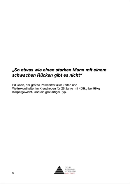Das YPSI Kreuzheben Handbuch - Image 2