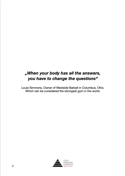 The YPSI Bench Press Manual - Image 2